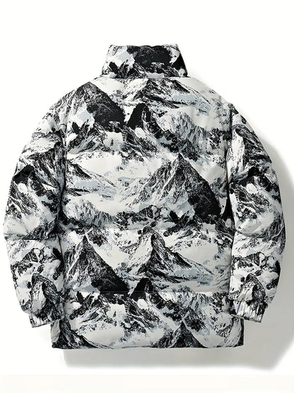 StyleQuest - Camo Pufferjakke for Menn med Trendy Design Motelys