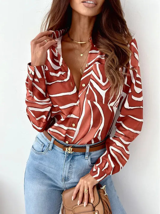 Satengbluse Motelys