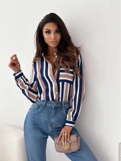 Satengbluse Motelys