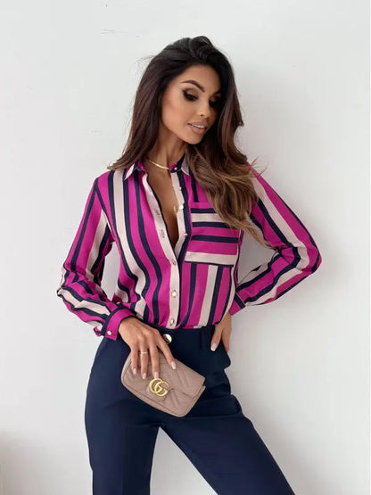 Satengbluse Motelys