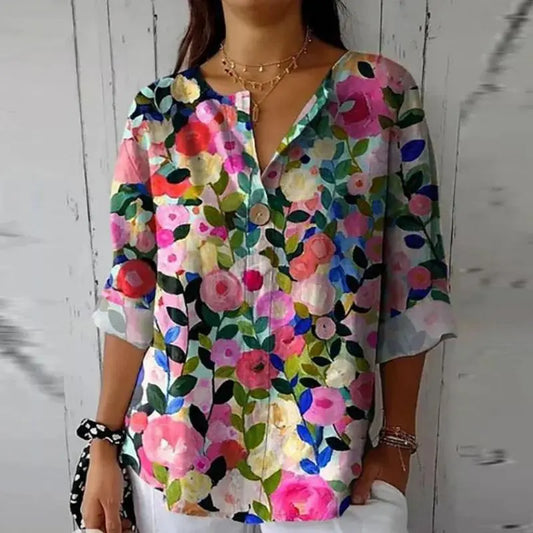 BreezyWear - Sommerbluse for Kvinner med Frisk Stil Motelys