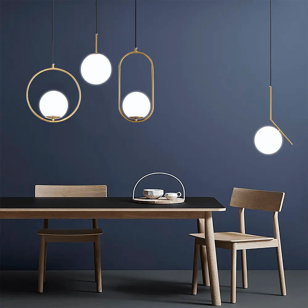 LustreGlow - Stilige Drop Pendellamper for Moderne Hjem Motelys