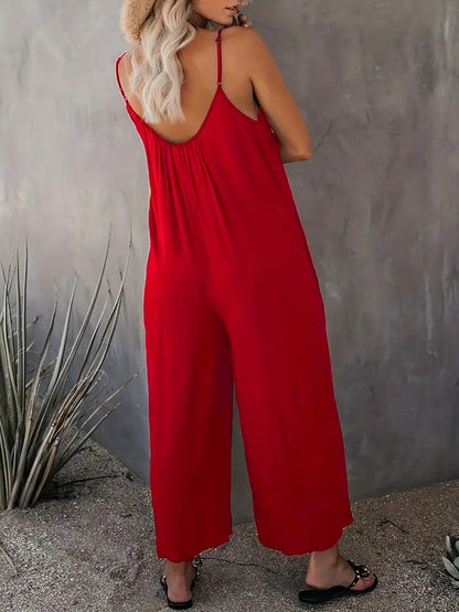 VibrantBliss - Jumpsuit for Kvinner med Stilig Design og Komfort Motelys