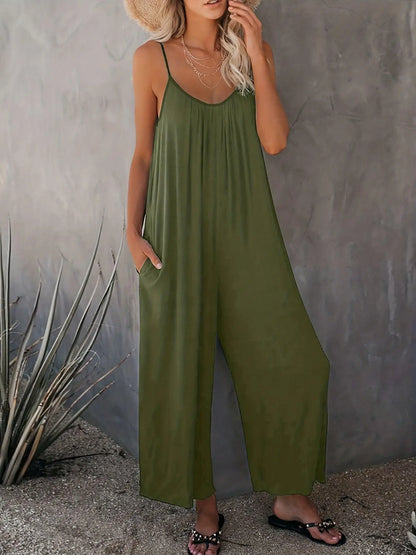 VibrantBliss - Jumpsuit for Kvinner med Stilig Design og Komfort Motelys