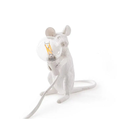 GlowShape - Musformet Bordlampe for Unik Stilig Belysning Motelys