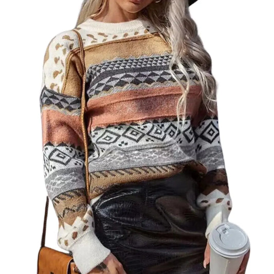 StyleWave - Stripete Damegenser for Uanstrengt Eleganse Motelys