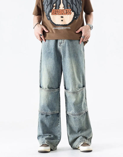 Overdimensjonerte jeans for menn Motelys