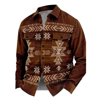 Knappet frakk til menn Motelys