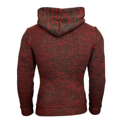 CozyWear - Strikket Hettegenser for Menn med Stil og Komfort Motelys