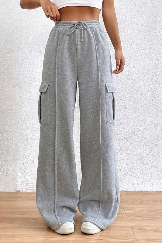 TrendyVibe - Cargo Joggedressbukser til Dame for En Uformell Stil Motelys