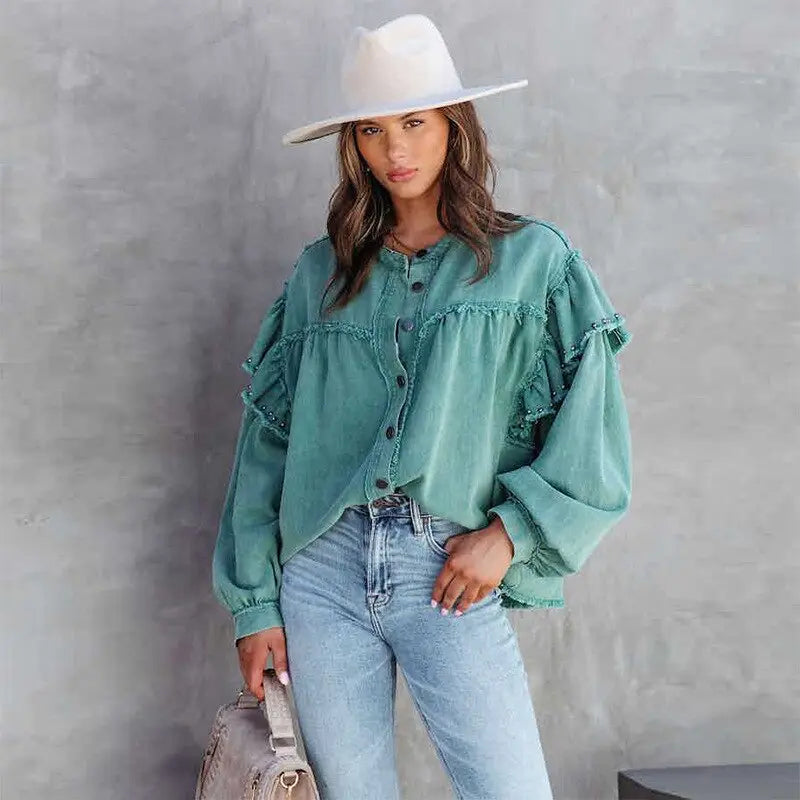 FashionEase - Elegant Topp for Kvinner med Stil og Komfort Motelys