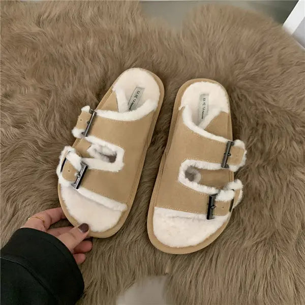Fluffy Unisex-sandaler Motelys