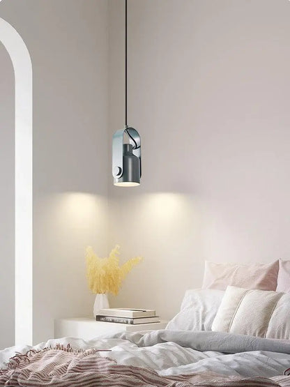 Pendellampe i Tre og Metall Motelys