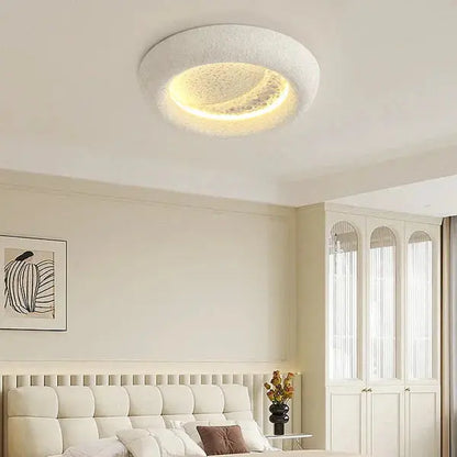 Rund Vegglampe i Harpiks Motelys