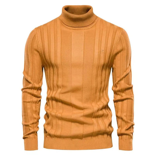 CozyStyle - Turtleneck-Genser for Menn med Elegante Detaljer Motelys