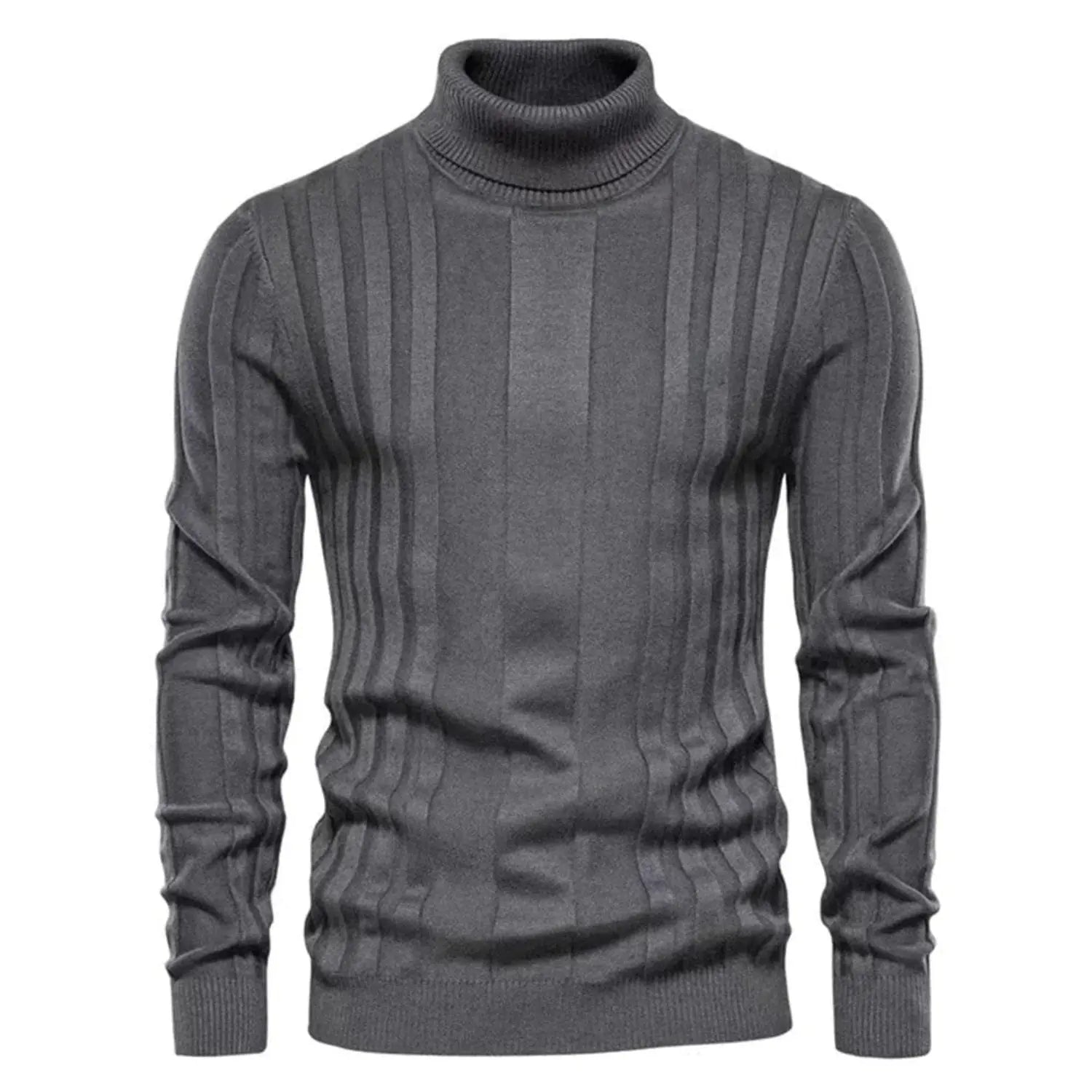 CozyStyle - Turtleneck-Genser for Menn med Elegante Detaljer Motelys