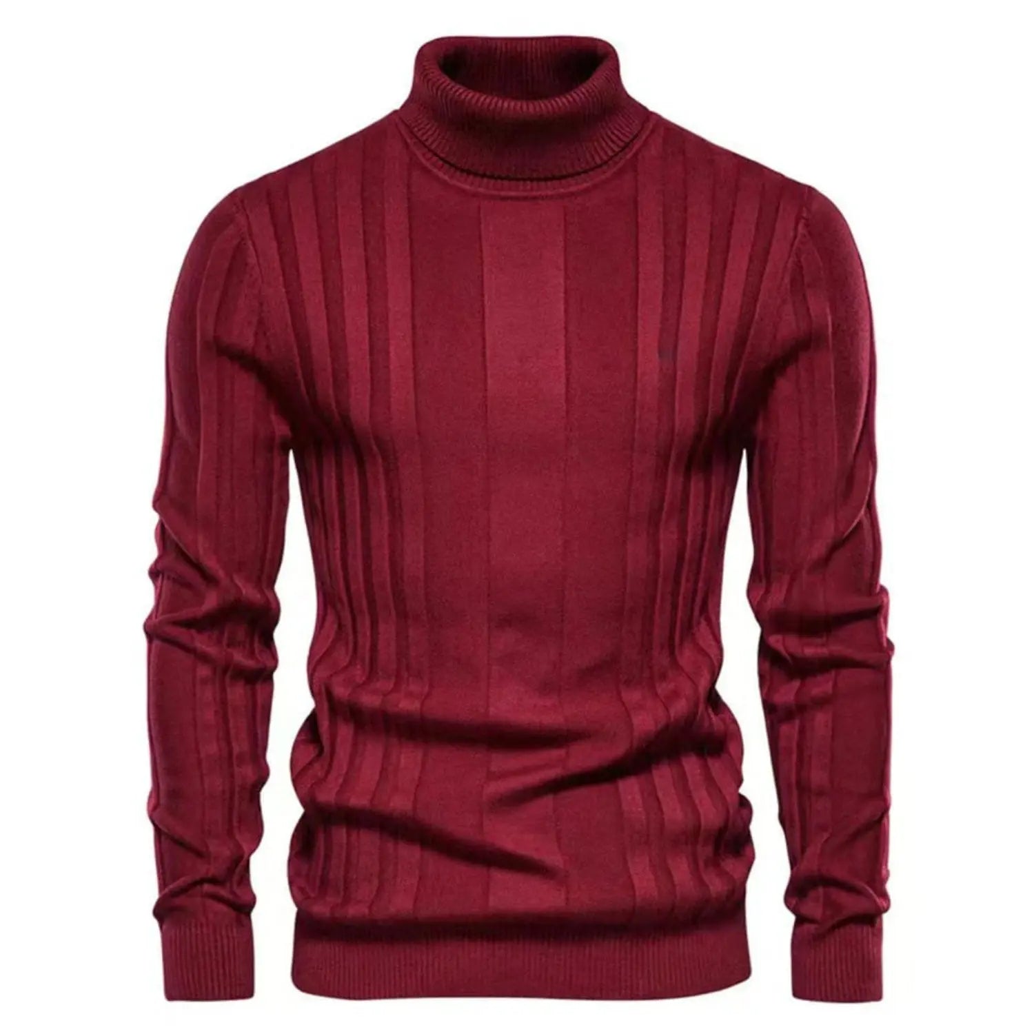 CozyStyle - Turtleneck-Genser for Menn med Elegante Detaljer Motelys