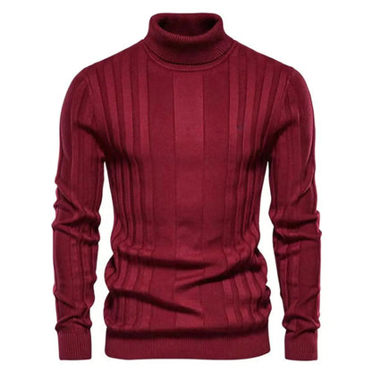 CozyStyle - Turtleneck-Genser for Menn med Elegante Detaljer Motelys