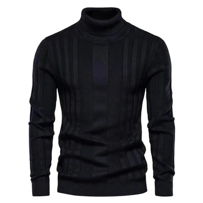 CozyStyle - Turtleneck-Genser for Menn med Elegante Detaljer Motelys
