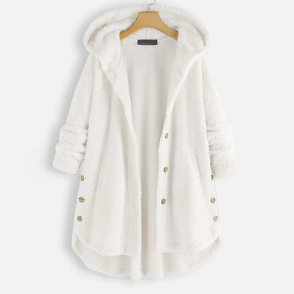 CozyChic - Overdimensjonert Hettejakke til Dame med Stil Motelys