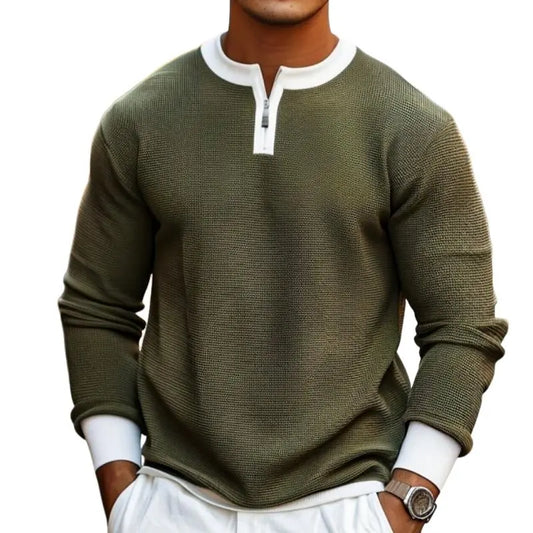 CasualComfort - Crewneck-Genser for Menn med Uovertruffen Stil Motelys