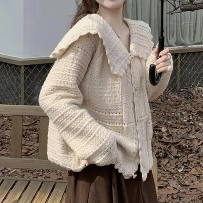 KnitNook - Strikket Cardigan for Damer Motelys
