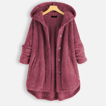 CozyChic - Overdimensjonert Hettejakke til Dame med Stil Motelys