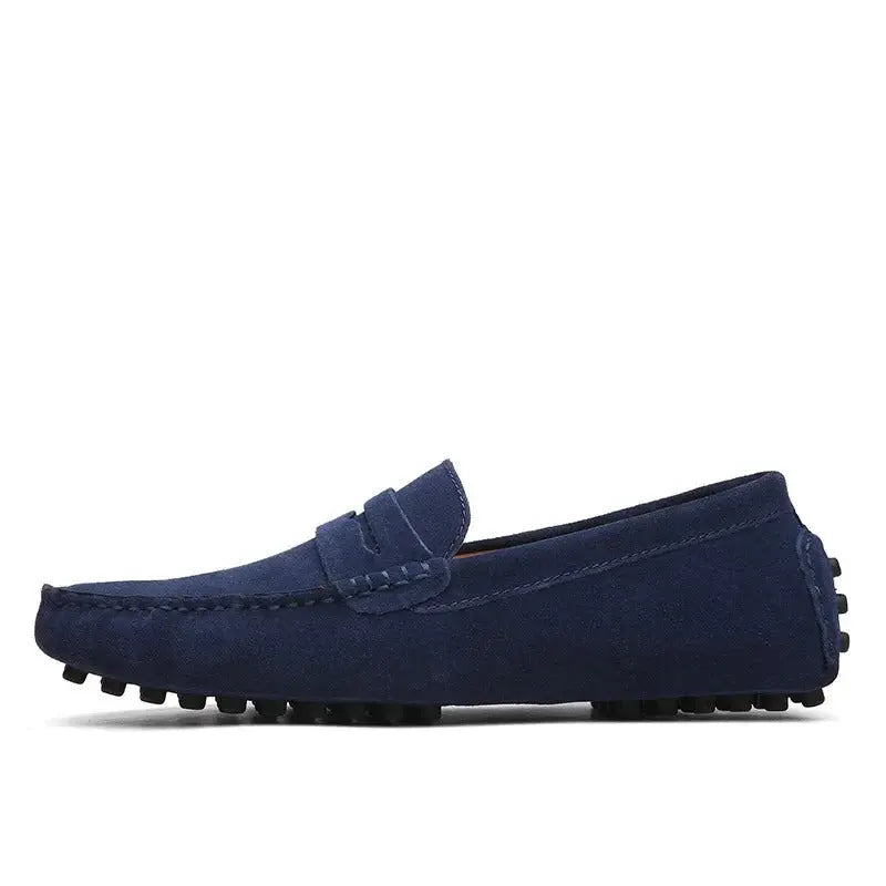 ChicStride - Elegante Loafers i Semsket Skinn for Hverdag Motelys