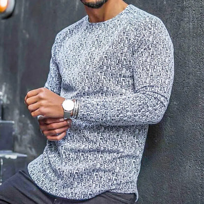 ChicFlex - Slim Fit-genser for Menn med Trendy Design Motelys