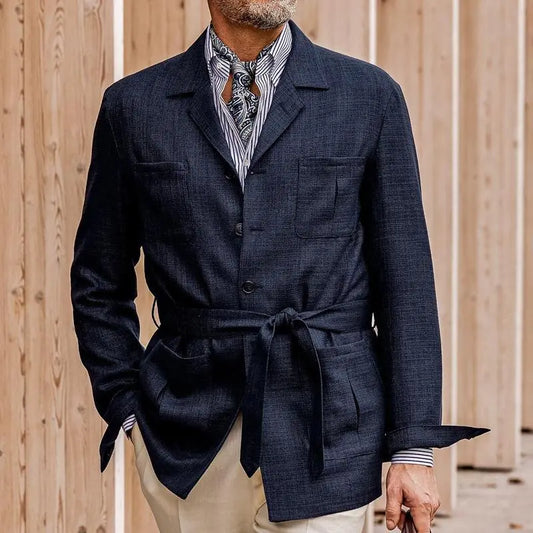 Navaro Linbelte Blazer – Uanstrengt Eleganse Motelys