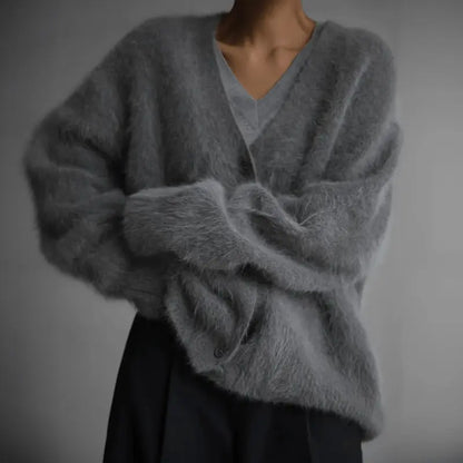 Aurora - Luksuriøs Cashmere-Cardigan med Myk Komfort Motelys