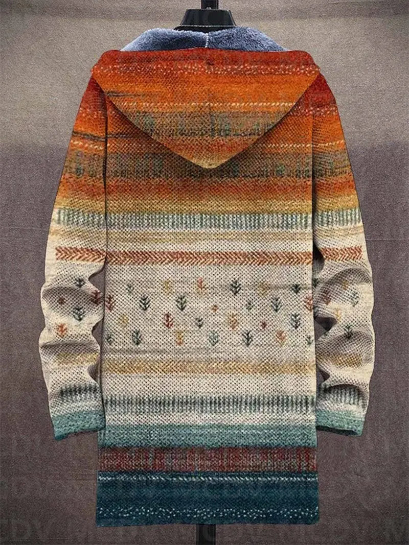 Sierra Haven – Koselig Bohemsk-Inspirert Fleece Hettegenser Motelys