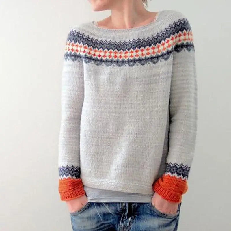 The Nordic Embrace – Vintage-inspirert strikkegenser Motelys