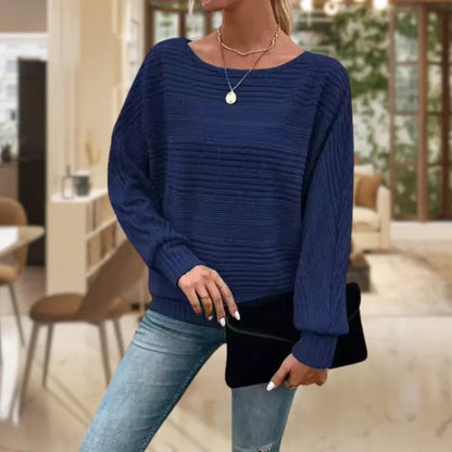 The Everly – Myk strikkegenser med tekstur Motelys