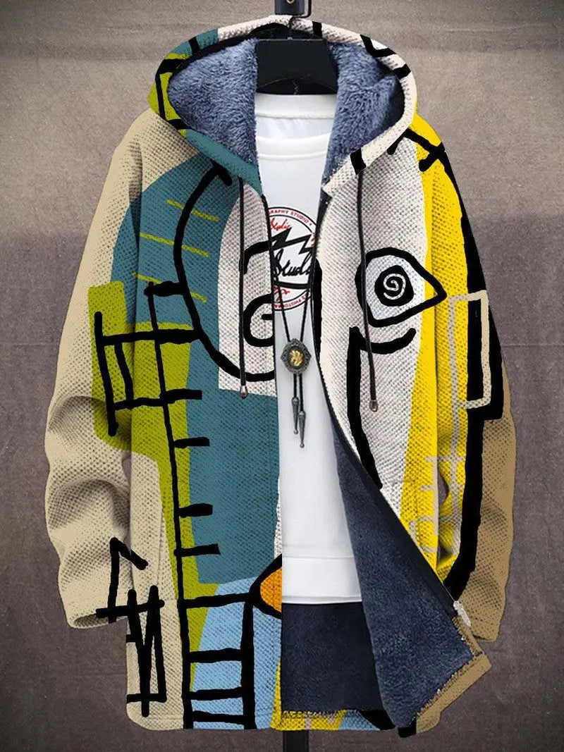 Kunstinspirert Luksus Hoodie – Stilig Komfort for Alle Anledninger Motelys