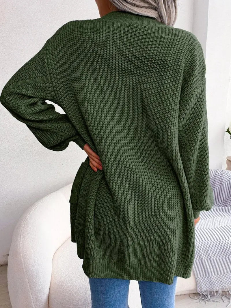 ChloeWear - Stilig strikket cardigan for en avslappet look Motelys
