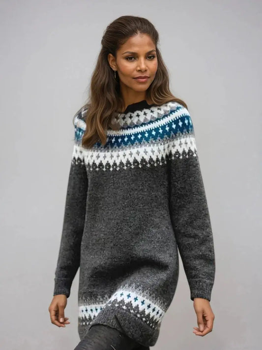 Arctic Whisper – Nordisk Strikkegenser for Koselig Vinterstil Motelys