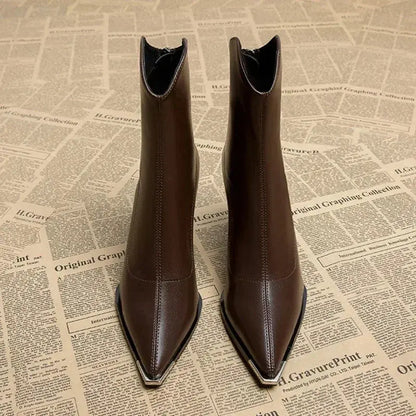 Eclipse – Eksklusive Chelsea Boots med Kromdetalj Motelys