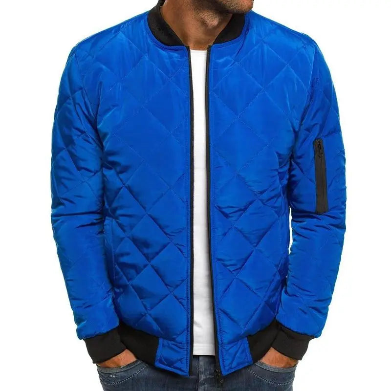 FrostGuard - Quilted termisk bomberjakke for menn Motelys