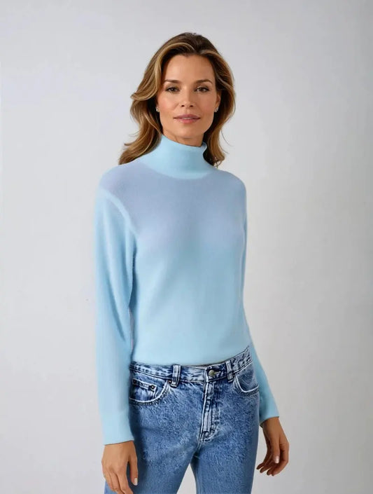 VelvaLuxe - Ultra-myk lodden turtlenecksgenser Motelys
