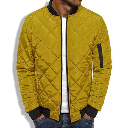 FrostGuard - Quilted termisk bomberjakke for menn Motelys