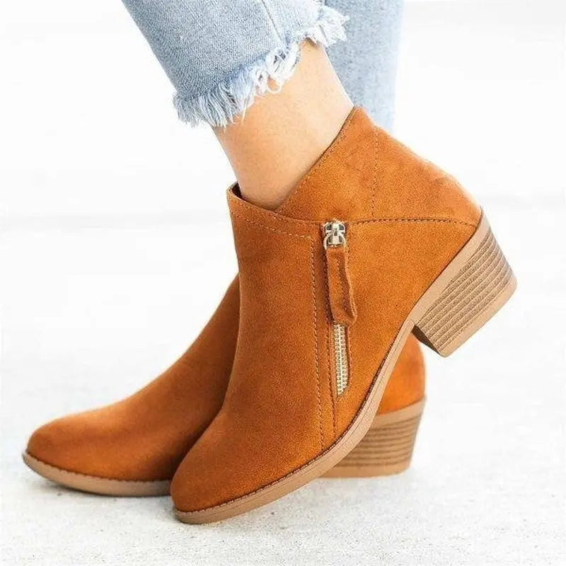Solace – Elegante Ortopediske Skinnboots for Hverdagskomfort Motelys