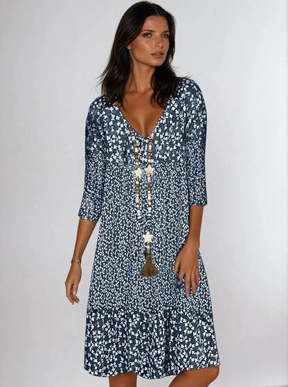 ElegantWear - Stilfull Midikjole for Hver Anledning Motelys