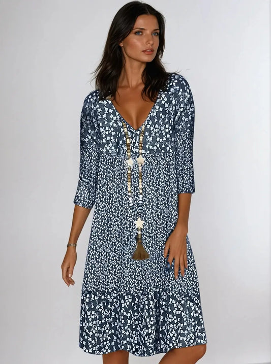 ElegantWear - Stilfull Midikjole for Hver Anledning Motelys